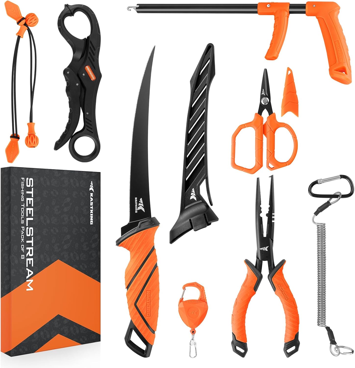8pc Fishing Tool Kit